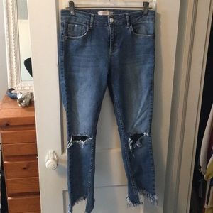 Zara Distressed Jeans
